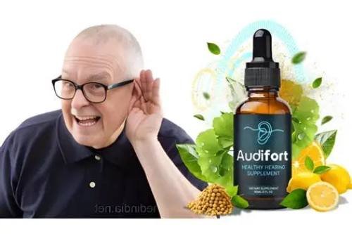 Audifort natural hearing support supplement bottle